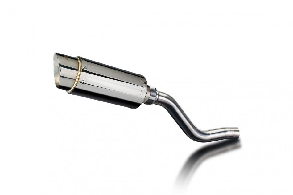 Kawasaki KLR650 Adventure Traveler 2022-2025 KIT-Silencieux 200mm Rond Inox