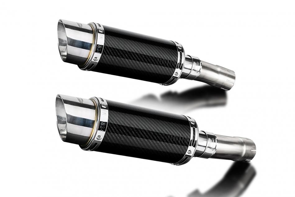 Suzuki GSX1300R Hayabusa 2021-2025 Echappement KIT-Silencieux 200mm Rond Carbone