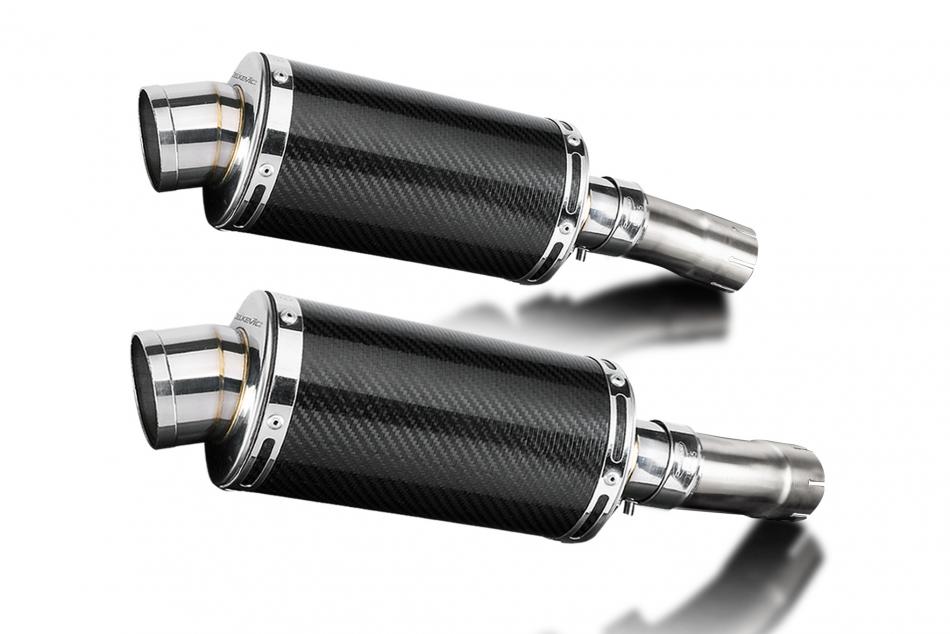 Suzuki GSX1300R Hayabusa 2021-25 Echappement KIT-Silencieux 225mm Ovale Carbone