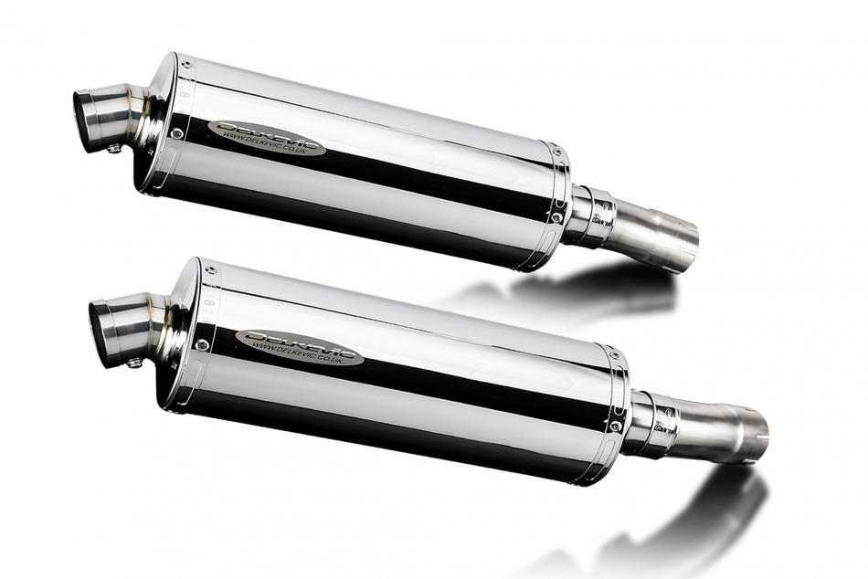 Suzuki GSX1300R Hayabusa 2021-2025 Echappement KIT-Silencieux 350mm Ovale Inox