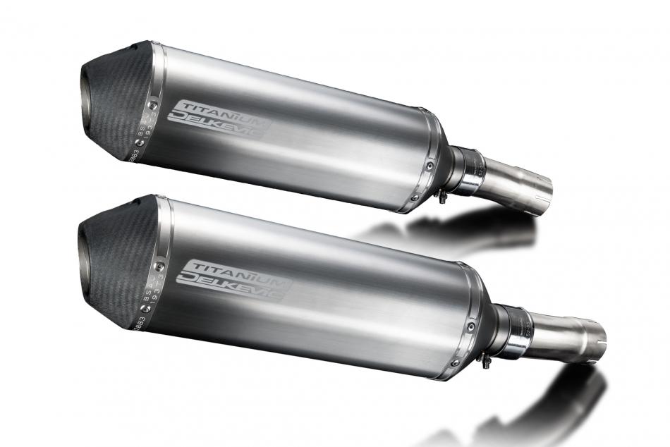 Suzuki GSX1300R Hayabusa 2021-25 Echappement KIT-Silencieux 343mm X-Ovale Titane