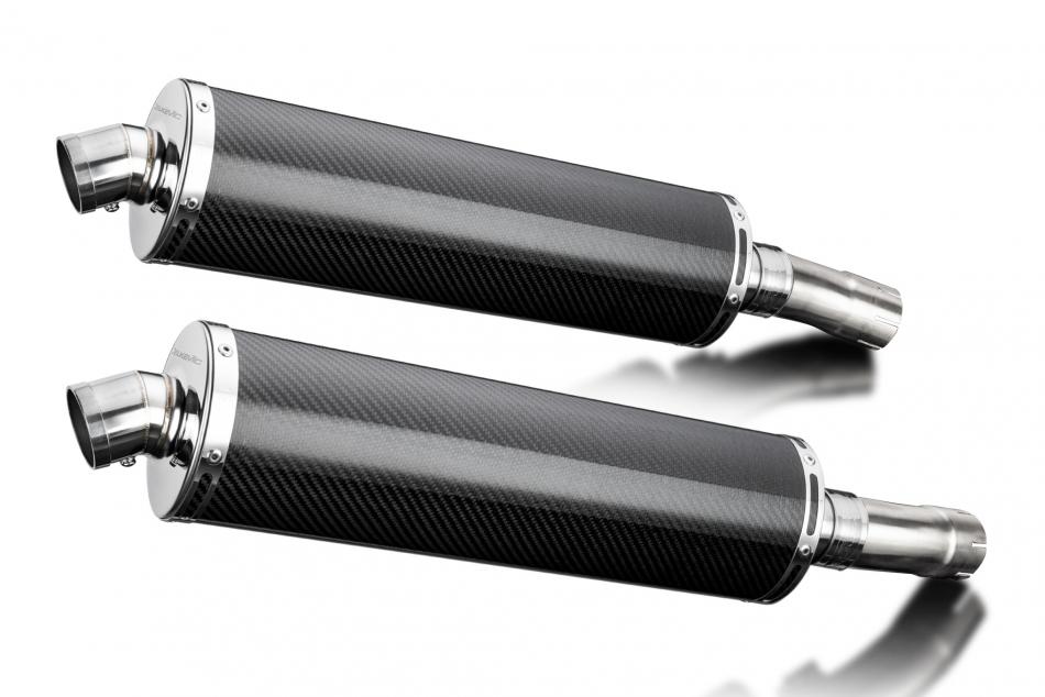 Suzuki GSX1300R Hayabusa 2021-225 Echappement KIT-Silencieux 450mm Ovale Carbone