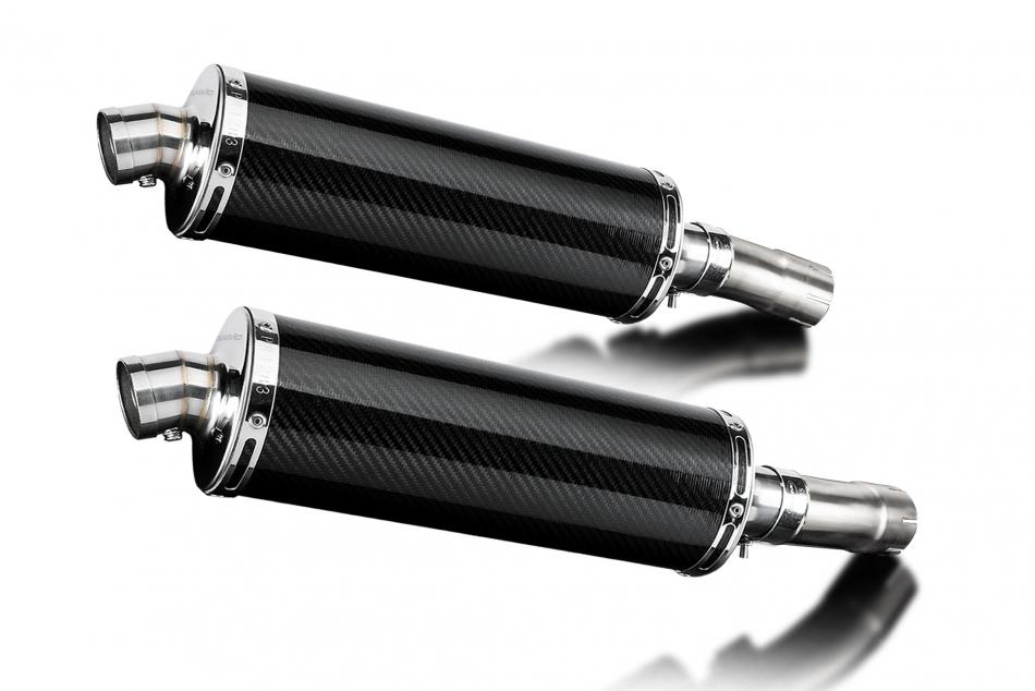 Suzuki GSX1300R Hayabusa 2021-25 Echappement KIT-Silencieux 350mm Ovale Carbone