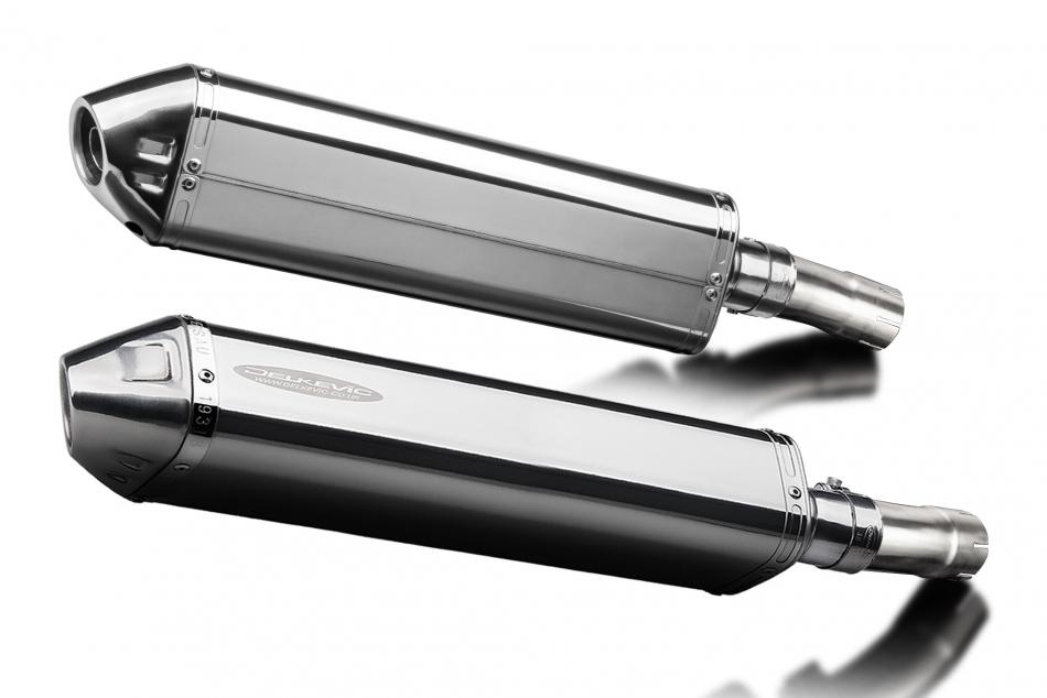 Suzuki GSX1300R Hayabusa 2021-25 Echappement KIT-Silencieux 420mm Tri-Ovale Inox