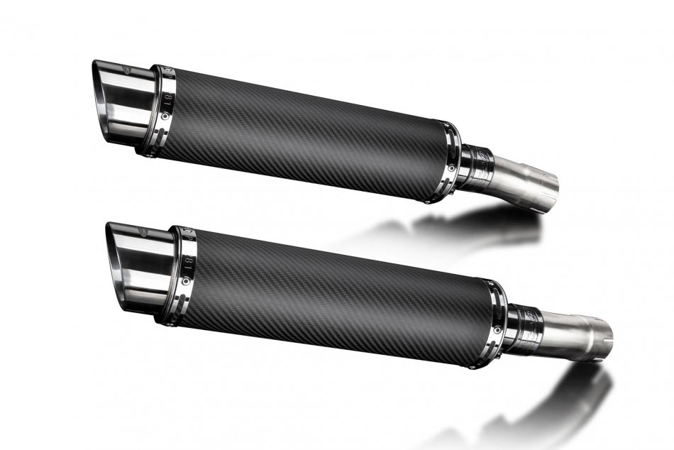 Suzuki GSX1300R Hayabusa 2021-2025 Echappement KIT-Silencieux 350mm Rond Carbone