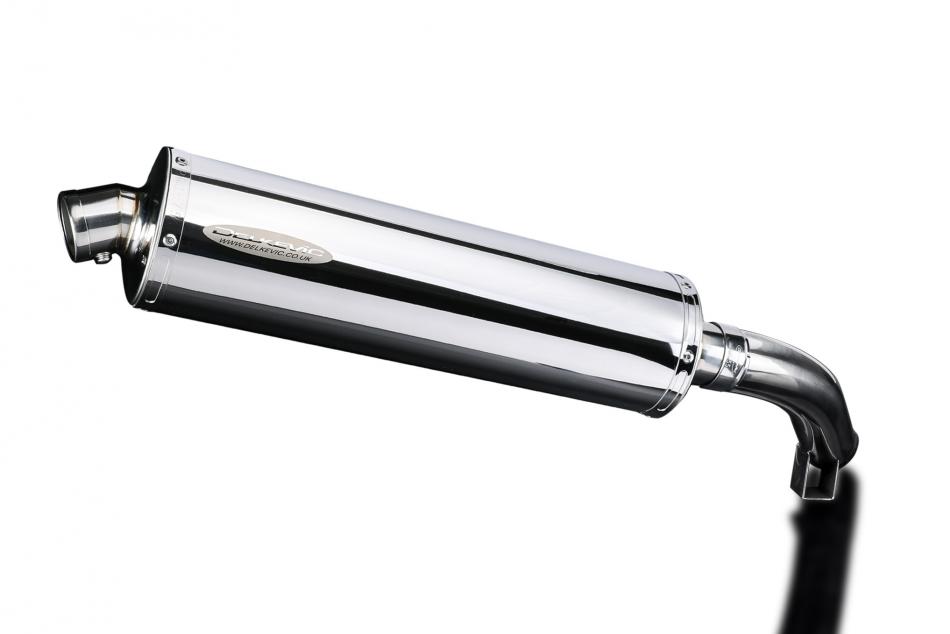 Kawasaki Versys 1100 2025 Echappement KIT-Silencieux 450mm Ovale Inox