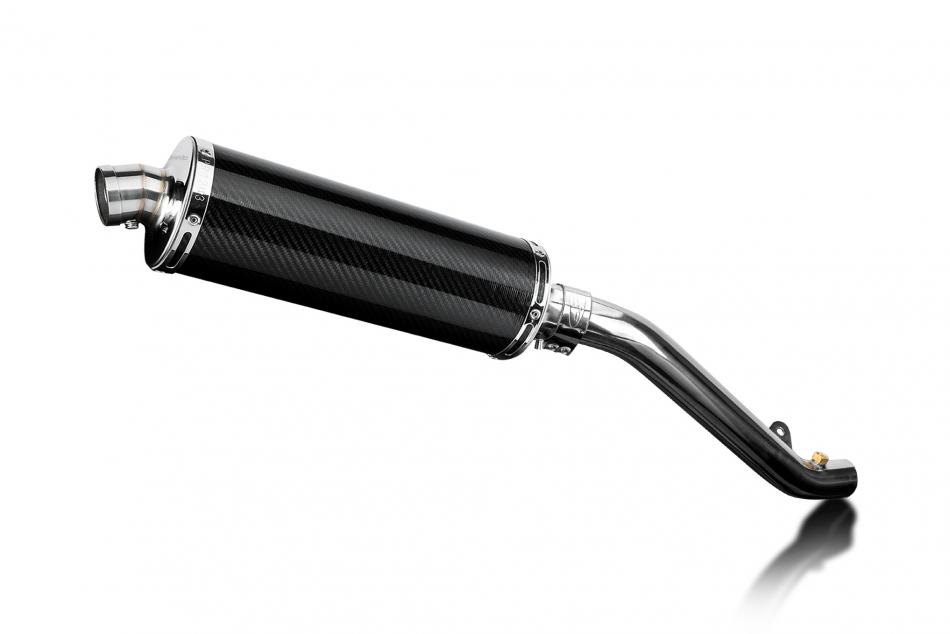 Kawasaki ZX6R ZX-6R Ninja 24-25 Echappement KIT-Silencieux 350mm Ovale Carbone