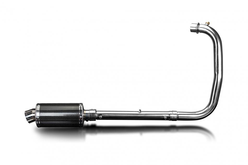 Royal Enfield 350 Classic 22-24 Bullet 23-24 Echappement 225mm Ovale Carbone