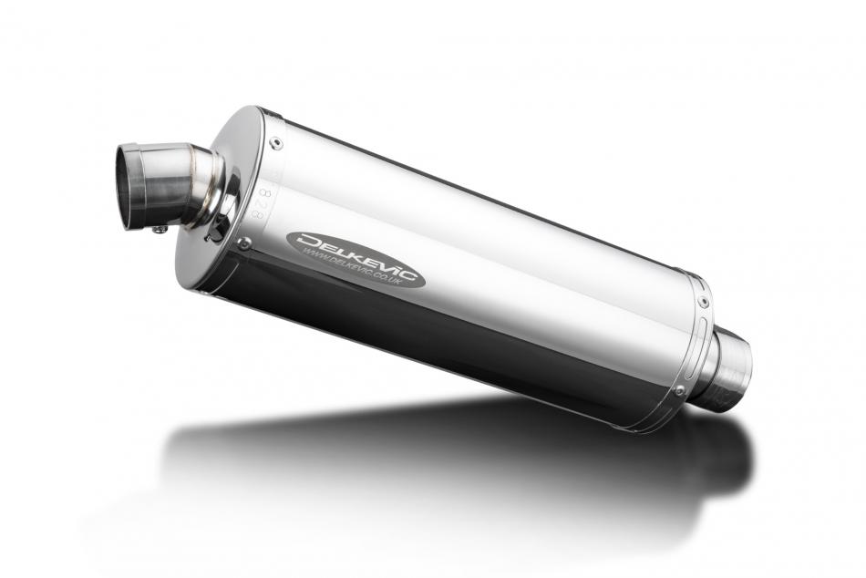 Royal Enfield 350 Classic 22-24 Bullet 23-24 KIT-Silencieux 350mm Ovale Inox