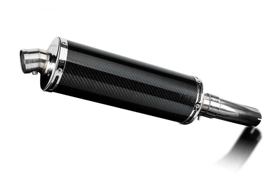 Honda XL750 Transalp 2023-2025 Echappement KIT-Silencieux 350mm Ovale Carbone