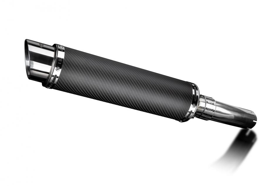Honda XL750 Transalp 2023-2025 Echappement KIT-Silencieux 350mm Rond Carbone