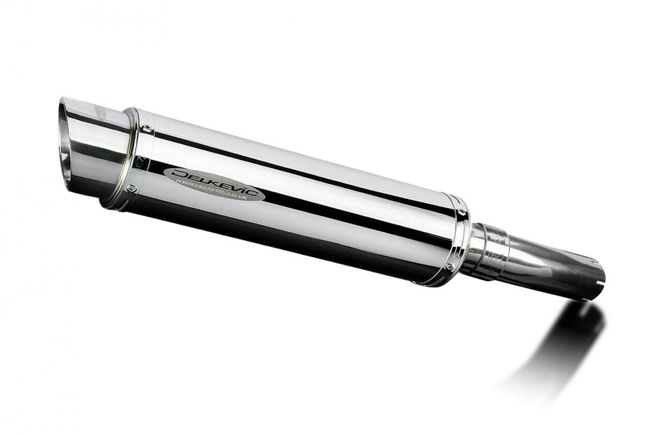 Honda XL750 Transalp 2023-2025 Echappement KIT-Silencieux 350mm Rond Inox