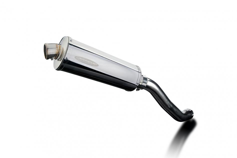 KAWASAKI Z750 2004-2006 Echappement Silencieux 350mm Ovale Inox