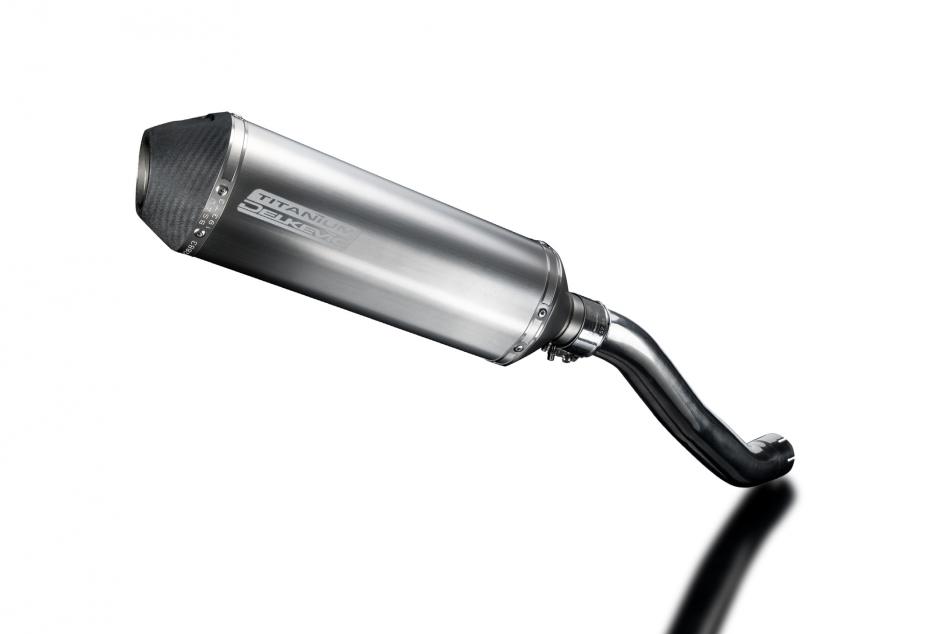 Kawasaki Z750 2004-2006 Echappement KIT-Silencieux 343mm X-Ovale Titane