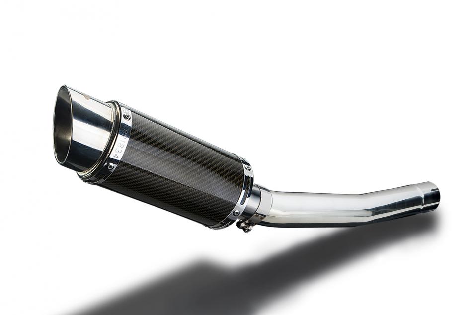 YAMAHA YZF-R6 YZFR6 1998-2002 Echappement Silencieux 200mm Rond Carbone PISTE
