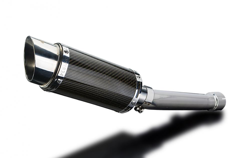 YAMAHA FZS1000 FAZER 2000-05 Echappement silencieux 200mm Rond Carbone PISTE