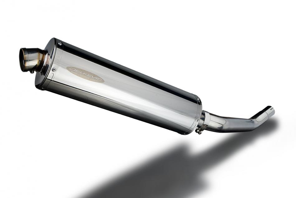 KAWASAKI ZX6R NINJA 636 2003-2004 Echappement Silencieux 450mm Ovale Inox