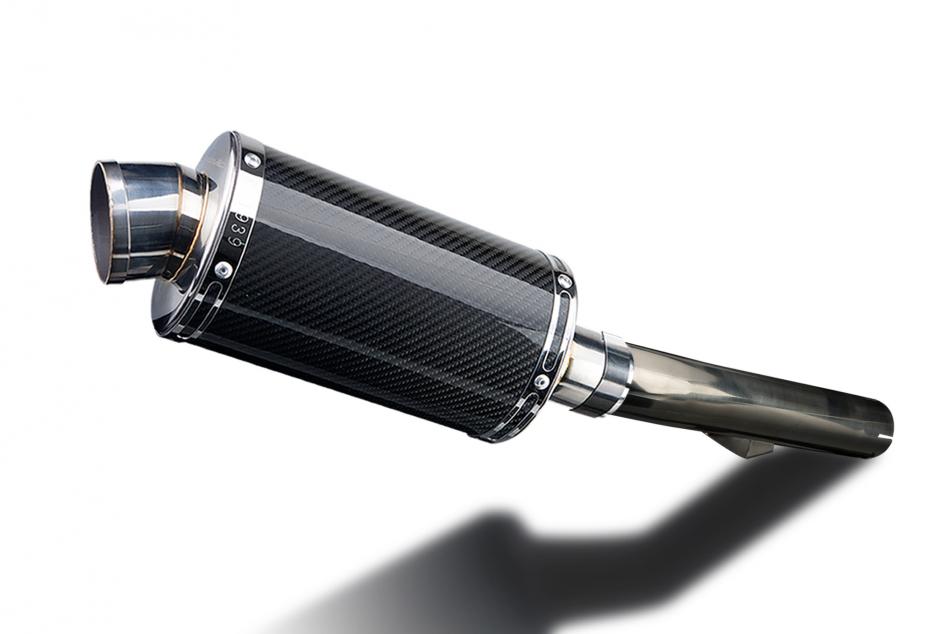 HONDA CBR600F 1999-2000 Echappement Silencieux 225mm Ovale Carbone PISTE