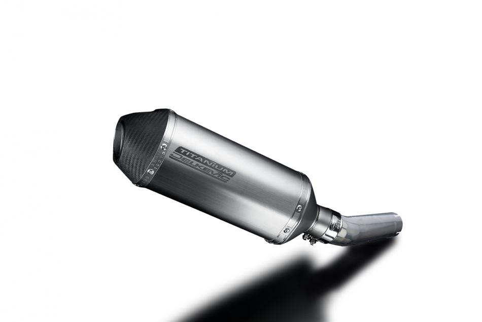 Honda CBR600F 1991-1998 Echappement KIT-Silencieux 260mm X-Ovale Titane
