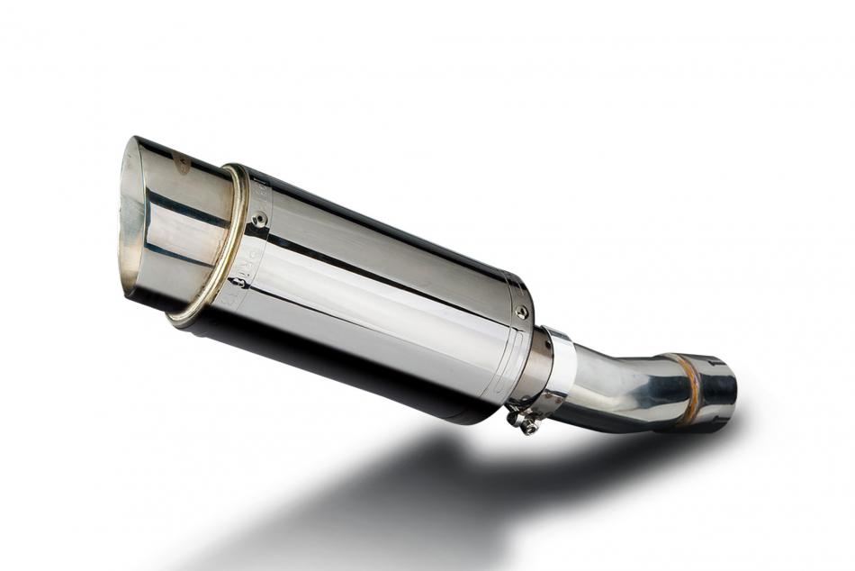 SUZUKI SV650 SV650S SV400 98-02 Echappement Silencieux 200mm Rond Inox PISTE