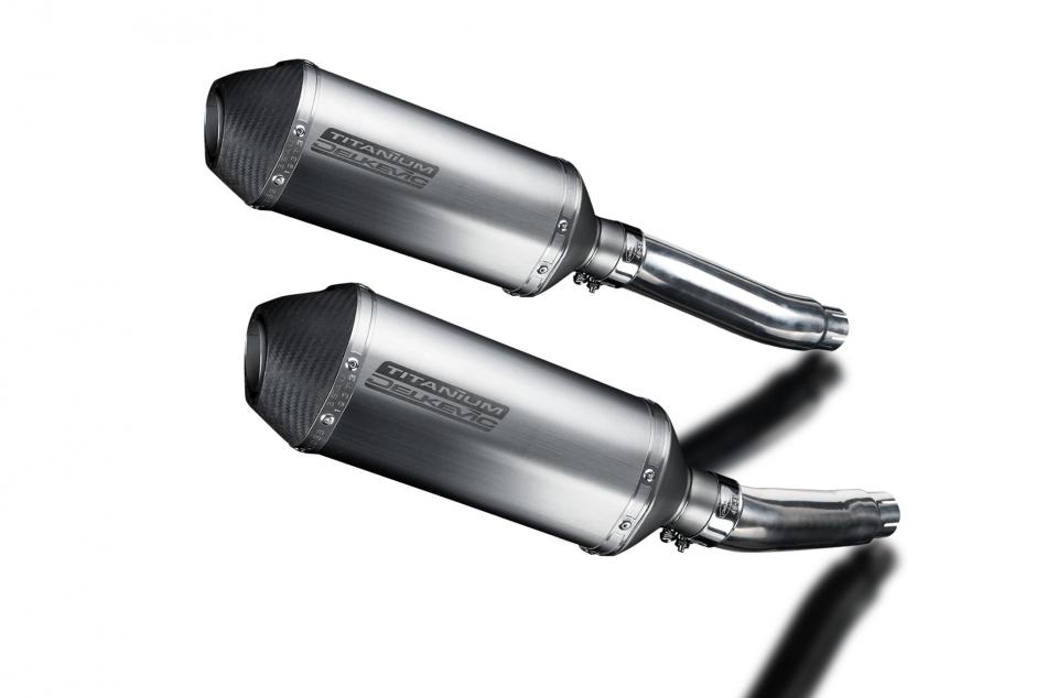 YAMAHA TRX850 1995-1999 Echappement Silencieux 260mm X-Ovale Titane