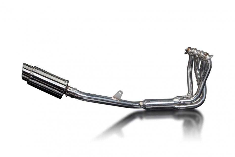 HONDA CBR1100XX BLACKBIRD 96-09 Echappement Complet 4-1 Pot 200 Rond Inox PISTE