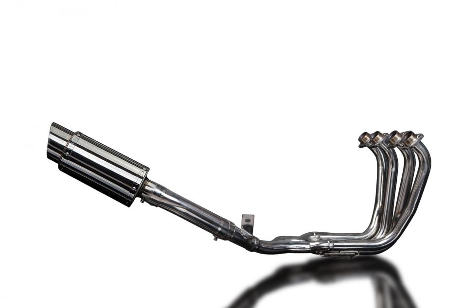 YAMAHA FZS600 FAZER 1998-2003 Echappement Complet 4-1 Pot 200mm Rond Inox PISTE