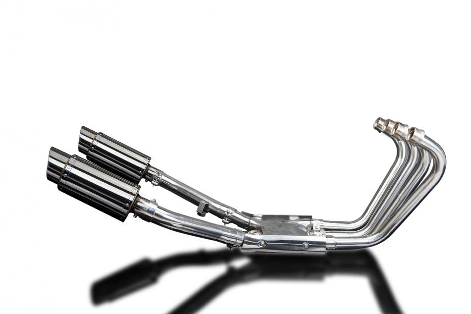 YAMAHA XJR1200 1995-1998 Echappement Complet 4-2 silencieux 200 Rond Inox PISTE