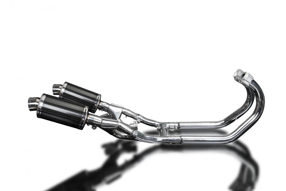 YAMAHA V-MAX VMX1200 1984-2007 Echappement 4-2 Complet 225 Ovale Carbone PISTE