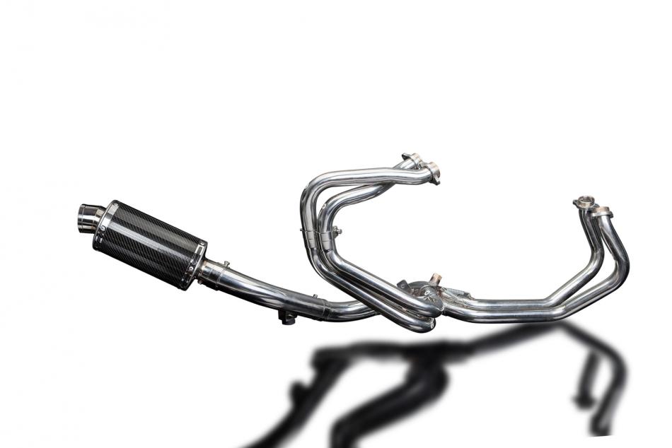 HONDA VFR800Fi 1998-2001 Echappement Complet 4-1 DECAT 225 Ovale Carbone PISTE