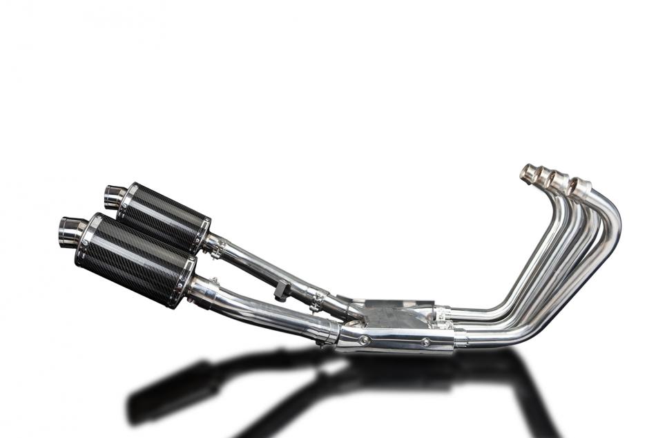YAMAHA XJR1300 SP 1998-2006 Echappement 4-2 Complet 225mm Ovale Carbone PISTE