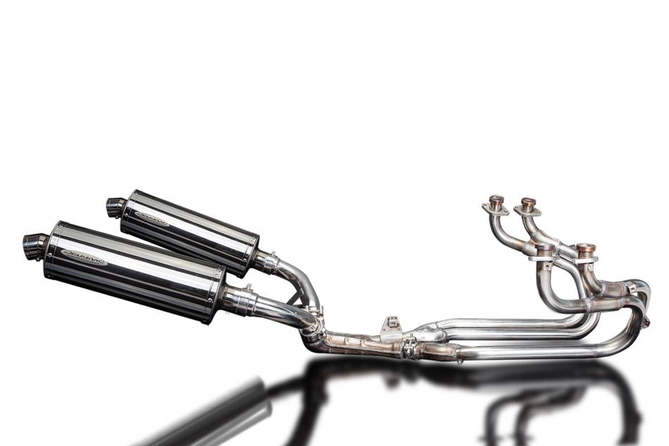 HONDA ST1100 PAN EUROPEAN 1989-2002 Echappement Complet Pot 350mm Ovale Inox