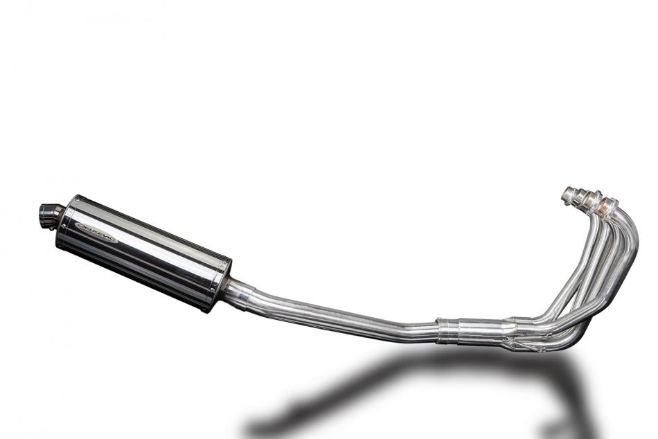 SUZUKI GSX600F 1997-2006 Echappement 4-1 Complet 350mm Ovale Inox