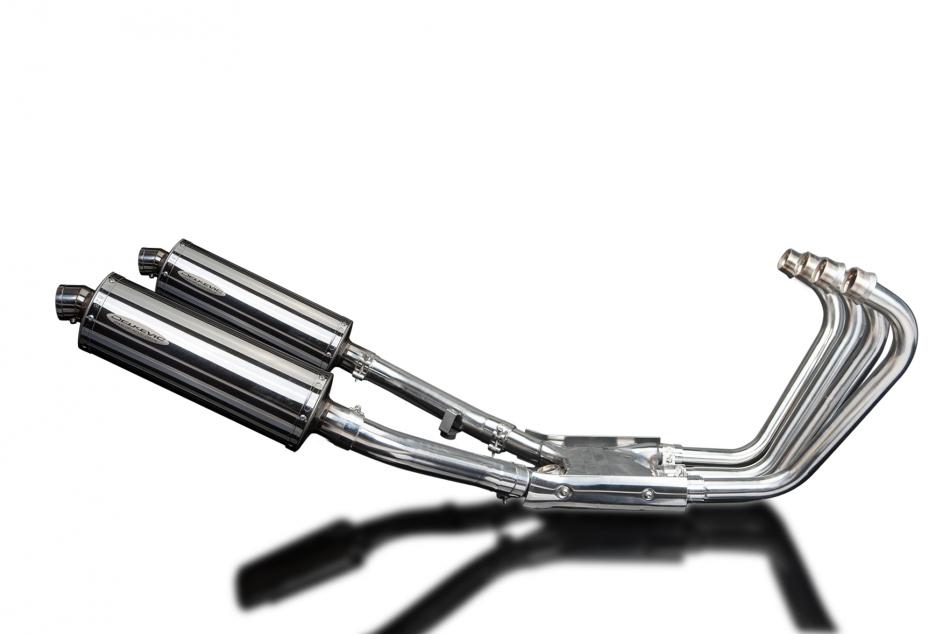 YAMAHA XJR1200 1995-1998 Echappement 4-2 Complet 350mm Ovale Inox