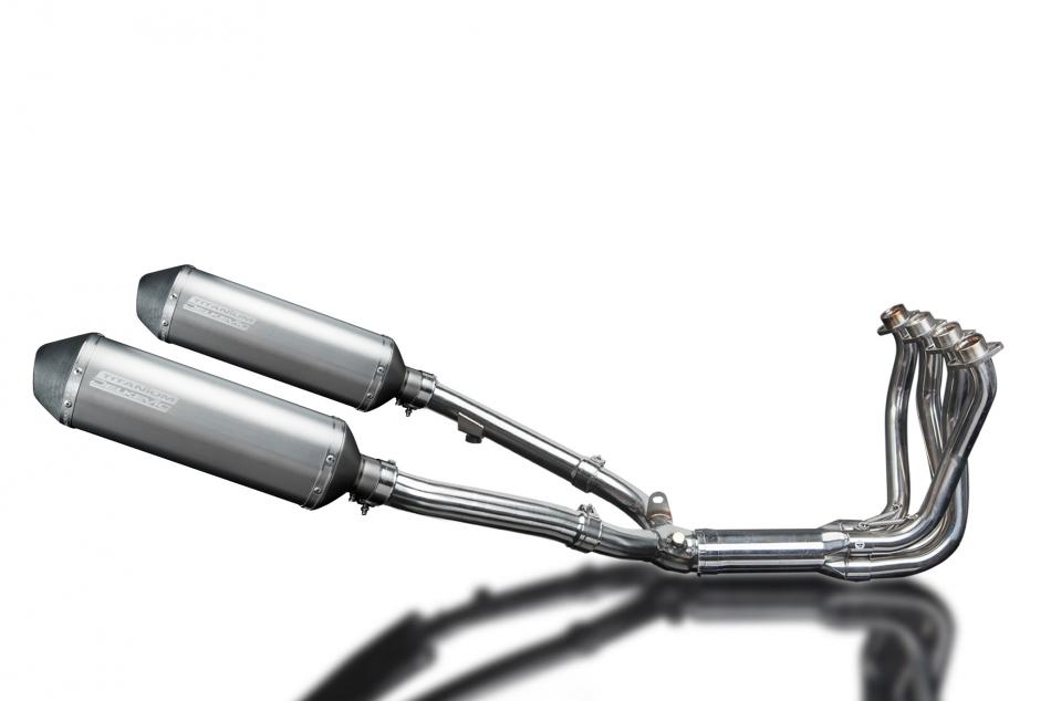 HONDA CBR1100XX BLACKBIRD 1996-2009 Echappement Complet 4-2 343mm X-Ovale Titane