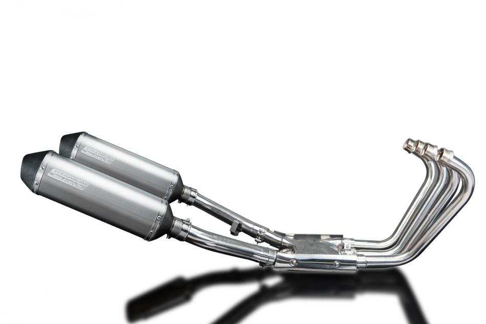 YAMAHA XJR1300 SP 1998-2006 Echappement 4-2 Complet Silencieux343 X-Ovale Titane