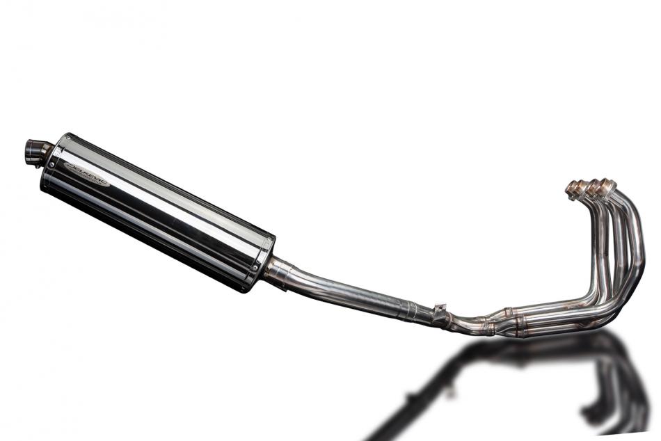 YAMAHA FZR600 FOXEYE 1994-1996 Echappement 4-1 Complet Silencieux 450 Ovale Inox