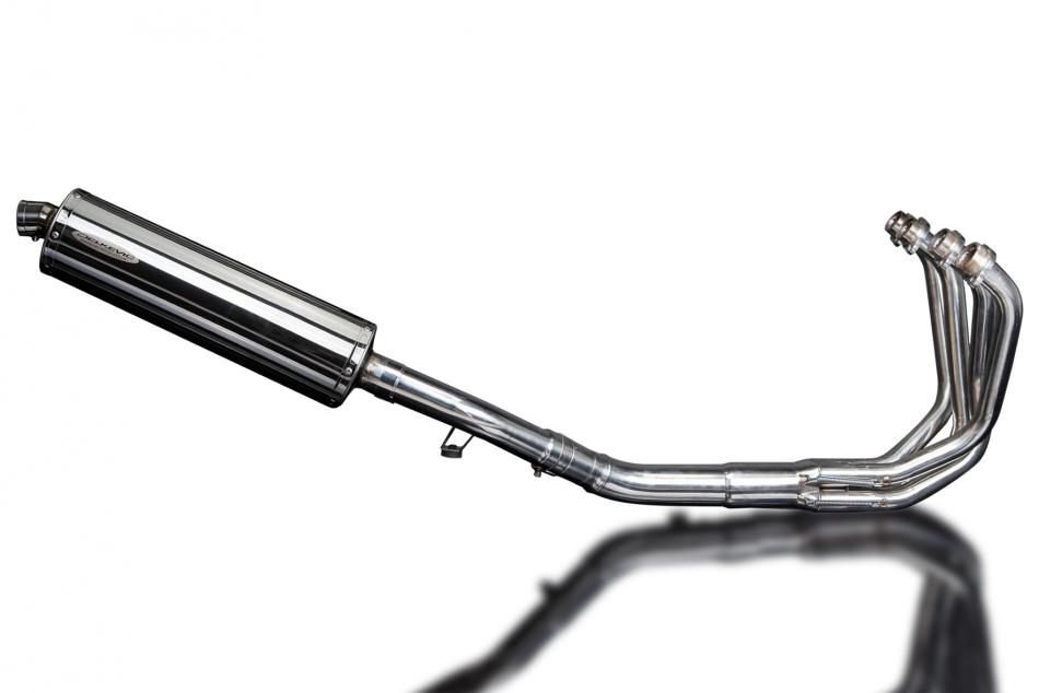 SUZUKI GSF650 BANDIT 2007-2014 Echappement 4-1 Complet 450mm Ovale Inox