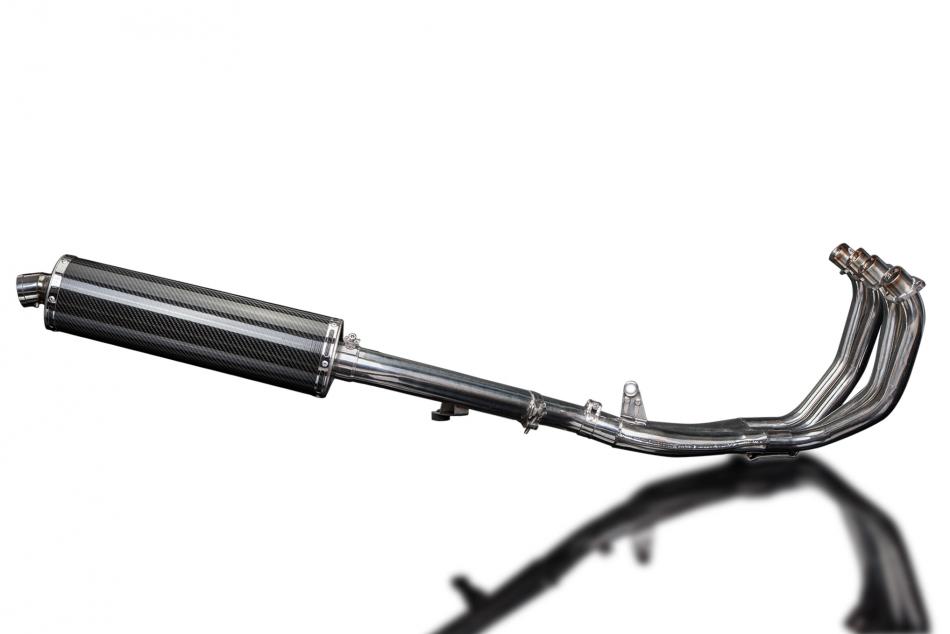 HONDA CBR600F 99-00 Echappement Complet 4-1 Silencieux 450 Ovale Carbone