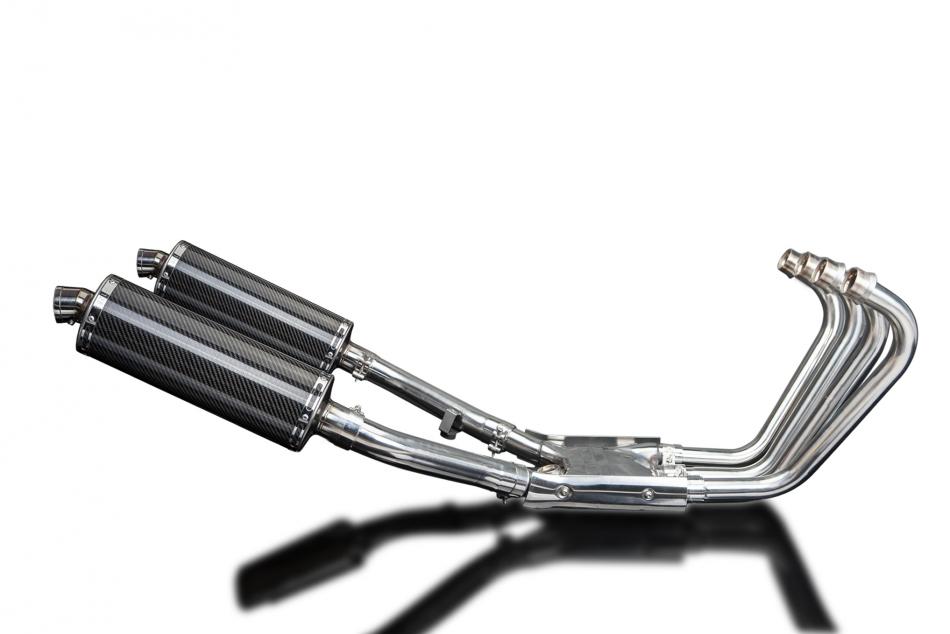 YAMAHA XJR1300 SP 1998-2006 Echappement 4-2 Complet 350mm Ovale Carbone