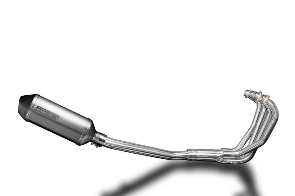 Suzuki GSX750F Katana 1997-2006 Echappement 4-1 Silencieux 260mm X-Ovale Titane