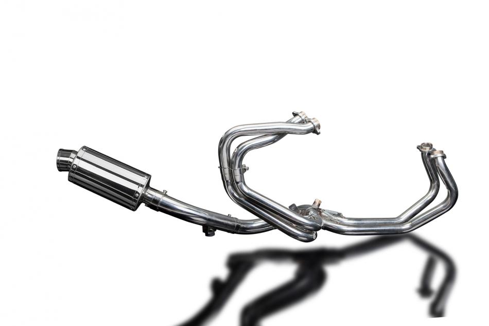 HONDA VFR800Fi 1998-2001 Echappement Complet 4-1 DECAT 225mm Ovale Inox PISTE