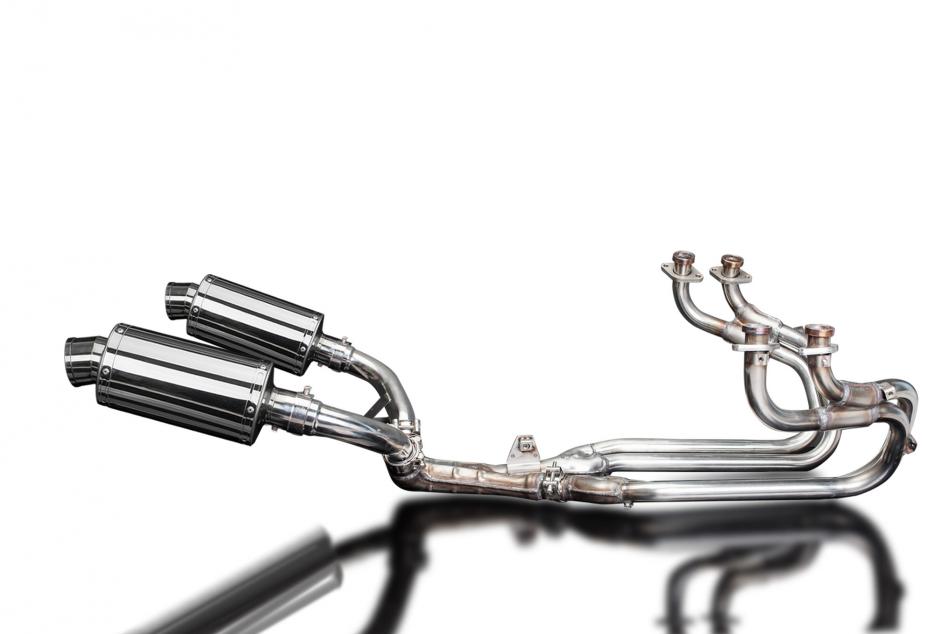 HONDA ST1100 PAN EUROPEAN 1989-2003 Echappement Complet Pot 225 Ovale Inox PISTE