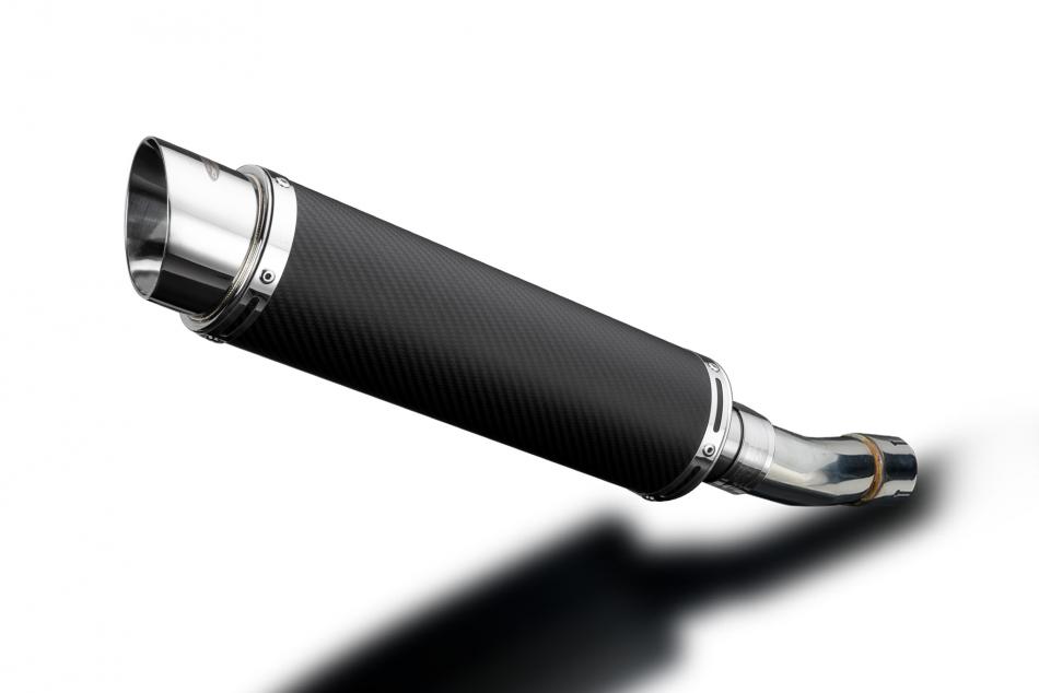 SUZUKI SV650 SV650S SV400 98-02 Echappement Silencieux 350mm Rond Carbone