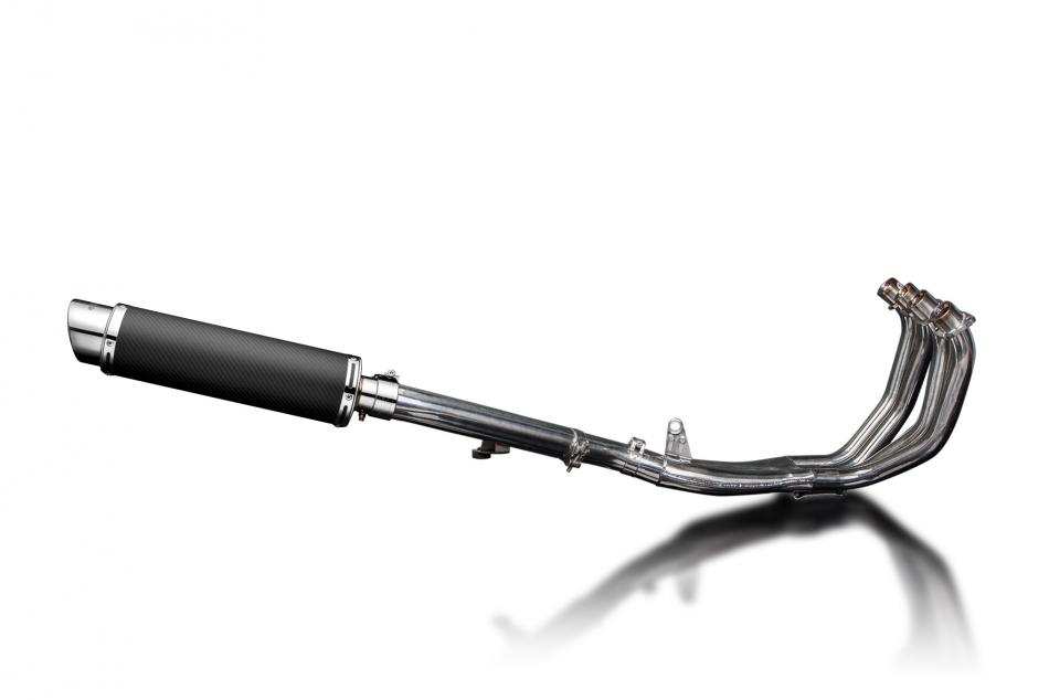 HONDA CBR600F 1999-2000 Echappement Complet 4-1 silencieux 350mm Rond Carbone