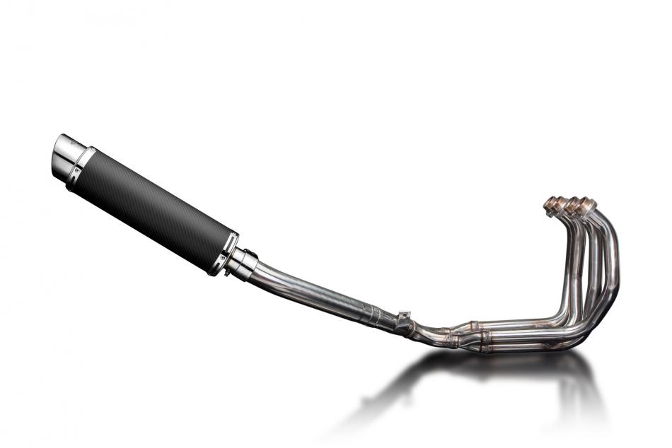 YAMAHA FZR600R FOXEYE 1994-1996 Echappement Complet 4-1 Pot 350mm Rond Carbone