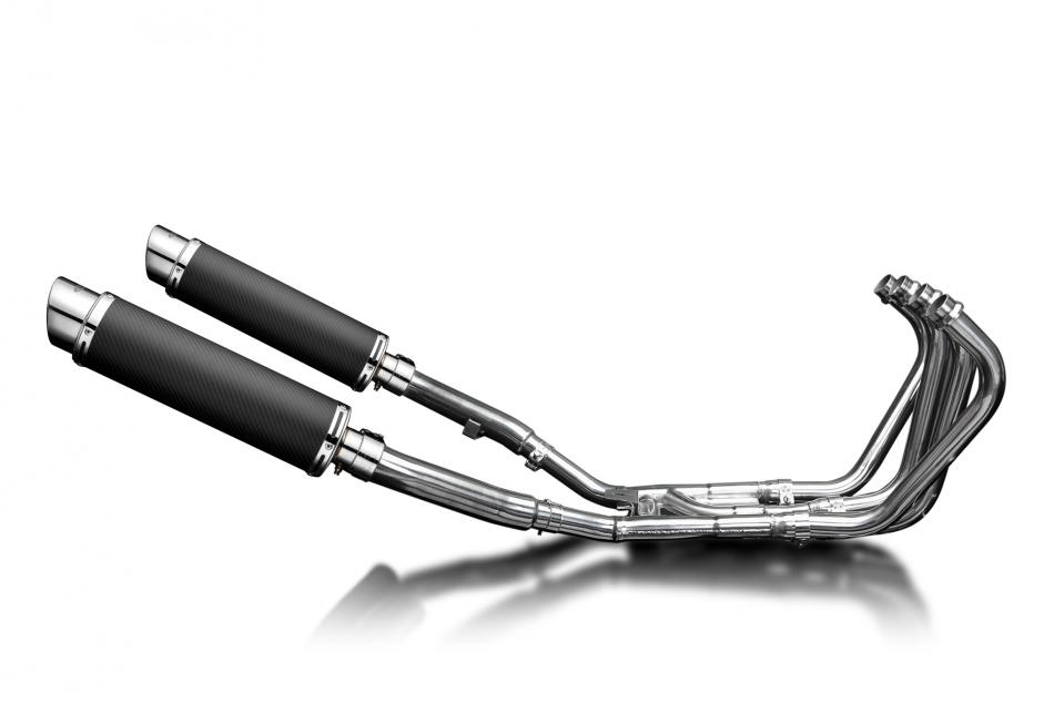 YAMAHA XJ900 DIVERSION 1994-2003 Echappement Complet Silencieux 350 Rond Carbone