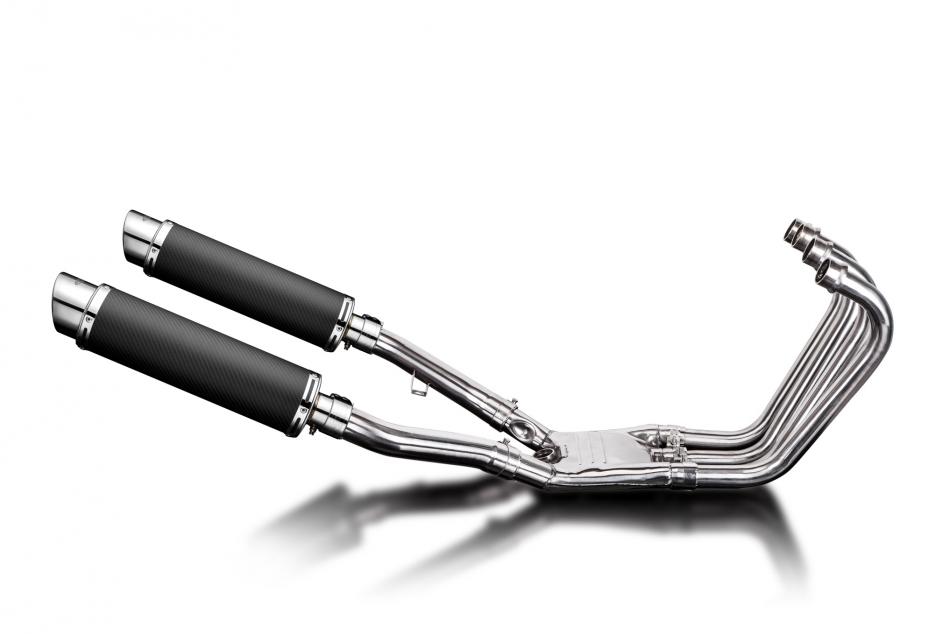 YAMAHA FJ1200 3CV 1988-90 Echappement Complet 350mm rond Carbone silencieux