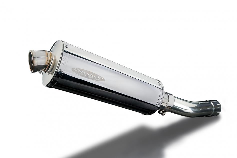 SUZUKI GSX650 F 2007-2016 Echappement Silencieux 350mm Ovale Inox