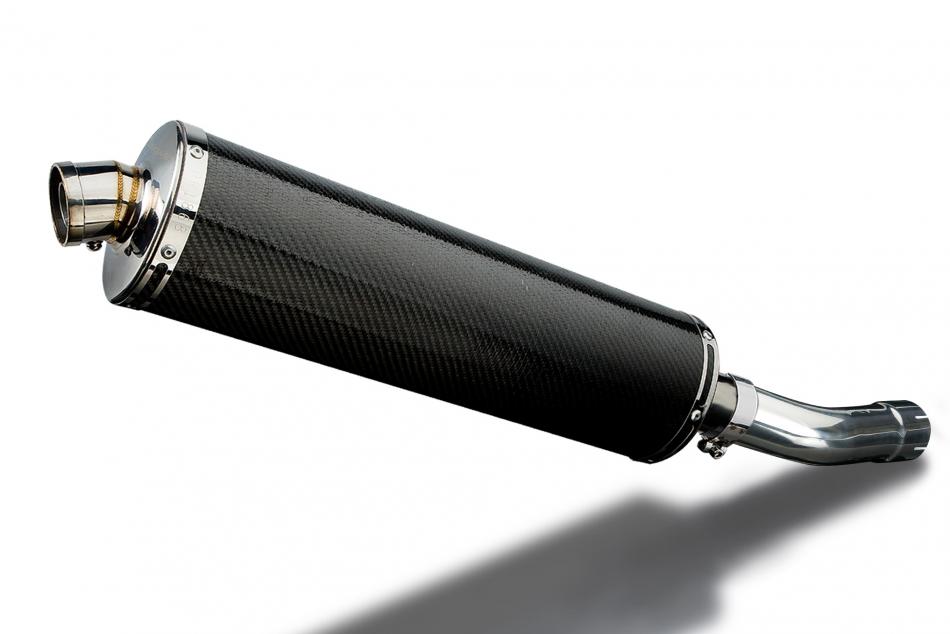 SUZUKI GSX650 F 2007-2016 Echappement Silencieux 450mm Ovale Carbone